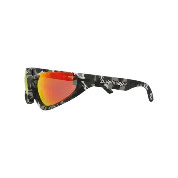 Shield-Frame Bio Injection Rilsan Sunglasses - Picture 2 of 5